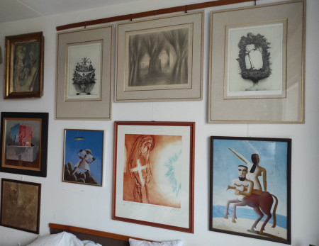 Jedna ze stěn našeho bytu